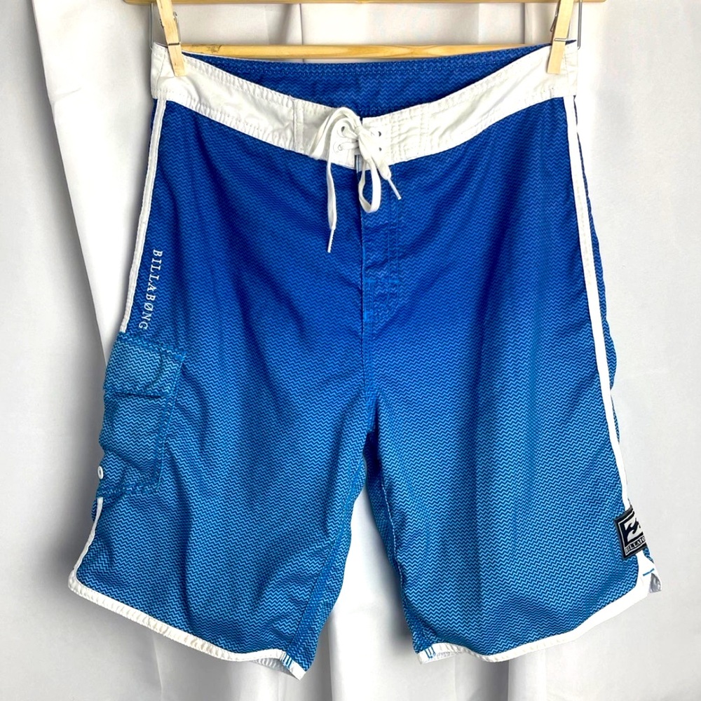 Billabong Classic Wave 21” Outseam Surf Suede Ombre Boardshorts sz 29
